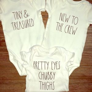 Rae Dunn onesie set